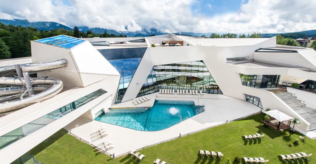 Ausflugsziel und Sehenswürdigkeit Kärnten Therme Warmbad Villach