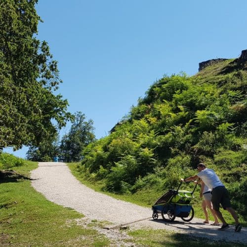 Ausflug mit Baby in Kärnten im kinderfreundlichen Tierpark Rosegg