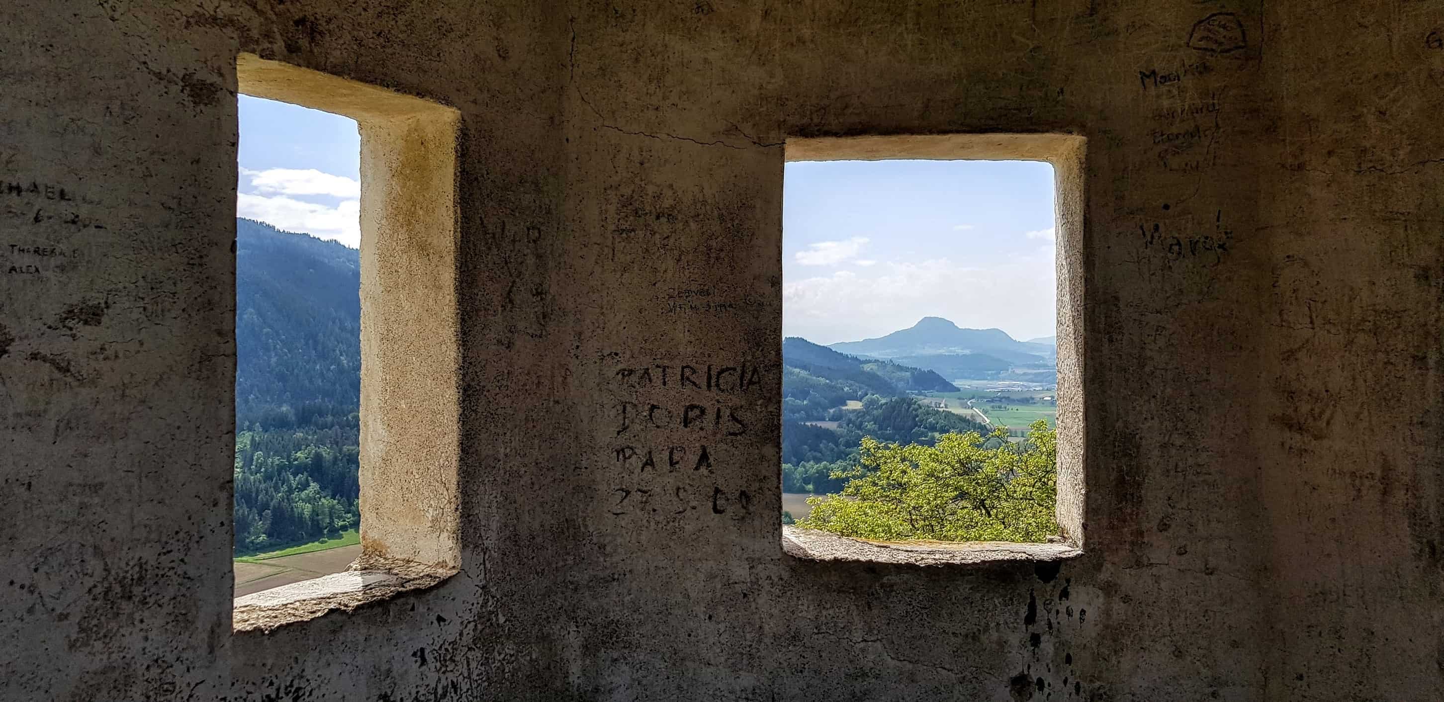 Aussichtspunkte Burg Hochosterwitz Kärnten in Österreich