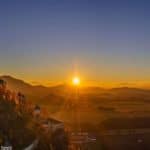 Burg Hochosterwitz Sonnenuntergang Südkärnten