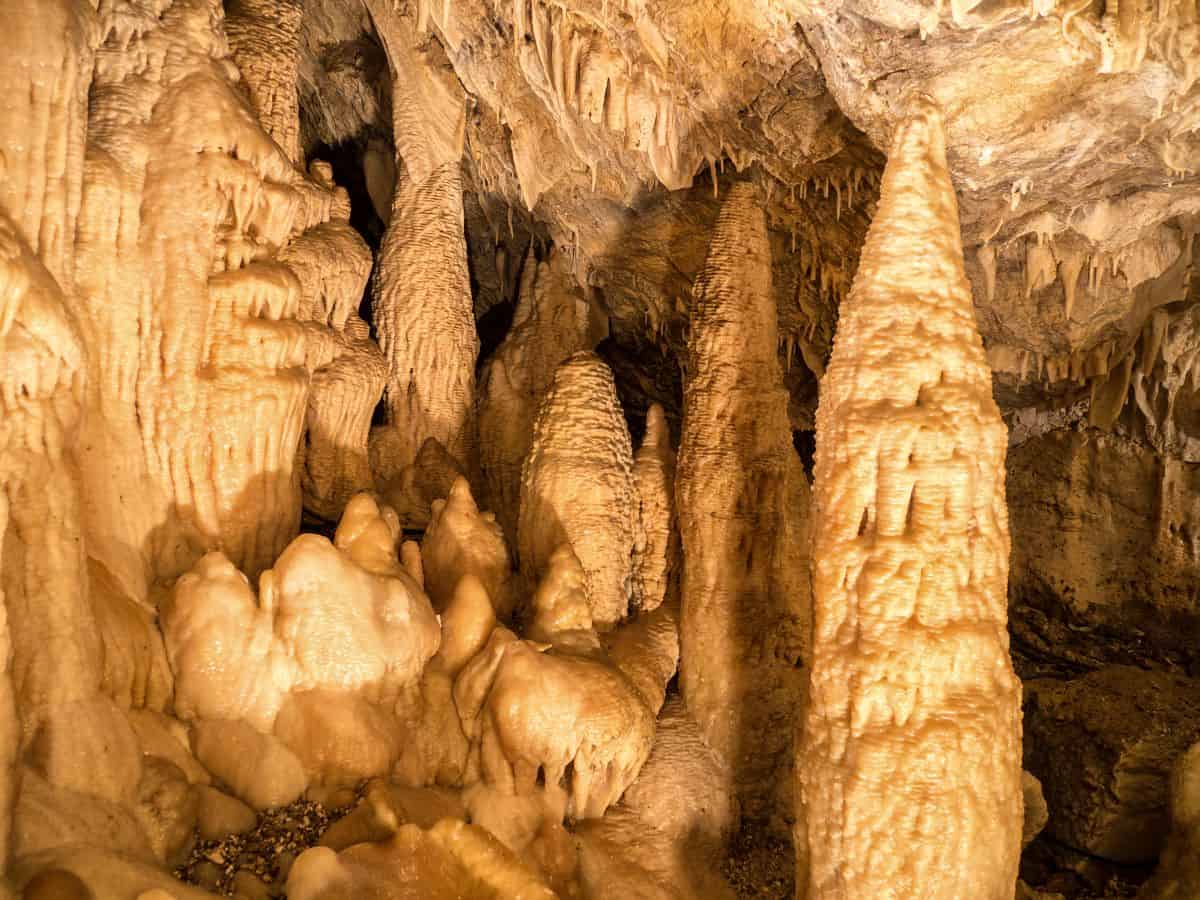 Indische Grotte in den Obir Tropfsteinhöhlen - familienfreundliche Sehenswürdigkeit Kärnten