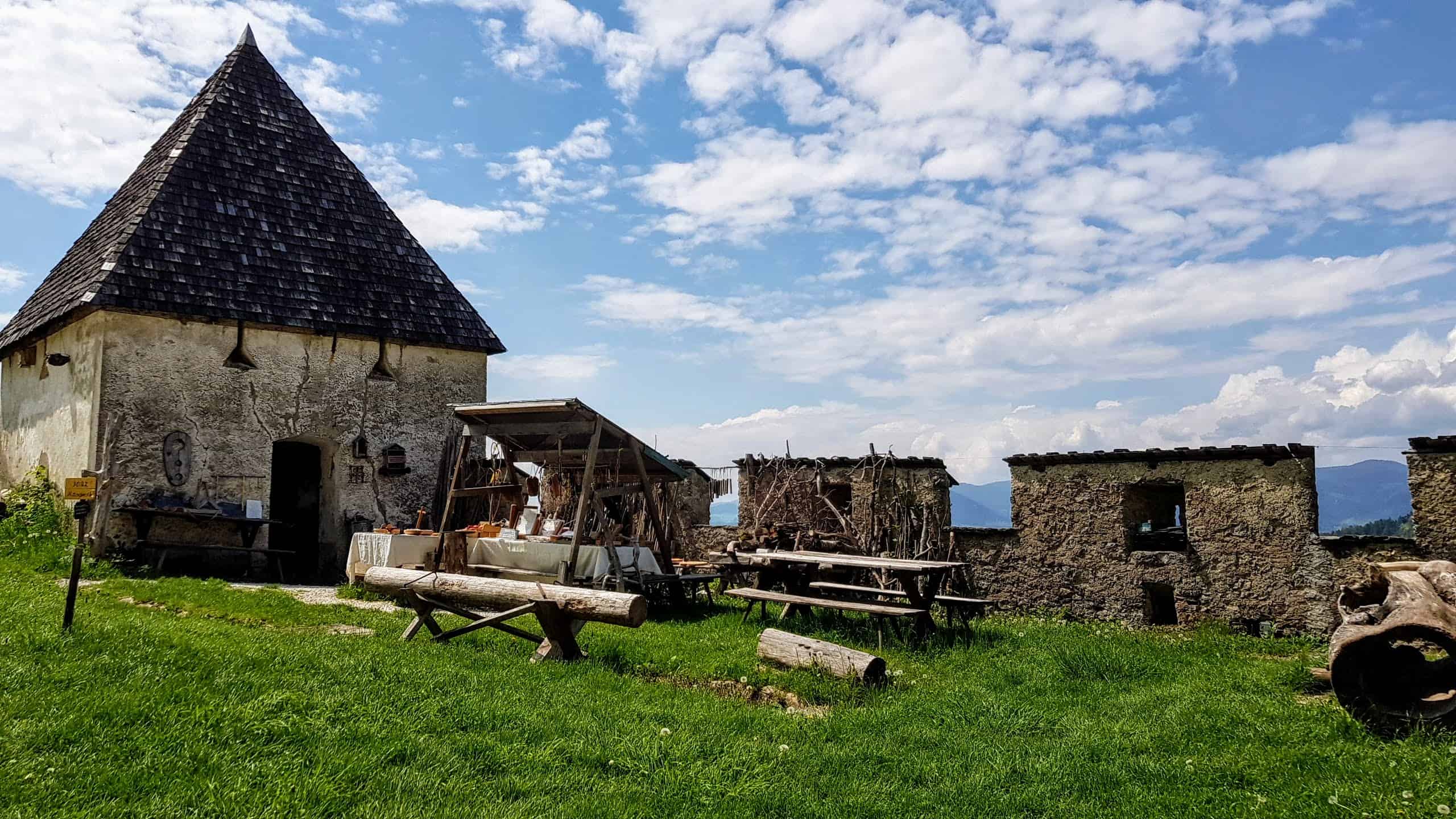 Erlebniswelt des mittelalterlichen Handwerks auf der Burg Hochosterwitz in Kärnten - TOP Ausflugsziele in der Nähe von Klagenfurt.