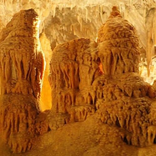 Sehenswürdigkeiten in Kärnten - Obir Tropfsteinhöhlen in Südkärnten - Tropfsteine in der Indischen Grotte