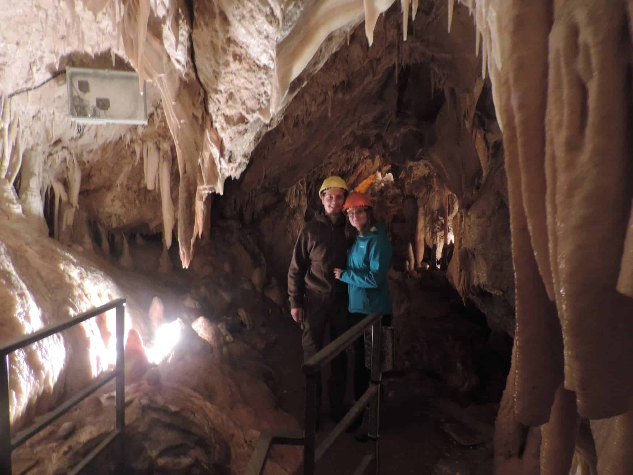 Höhlenrundgang und Führung in den Obir Tropfsteinhöhlen Region Klopeinersee Südkärnten - Bild Besucher