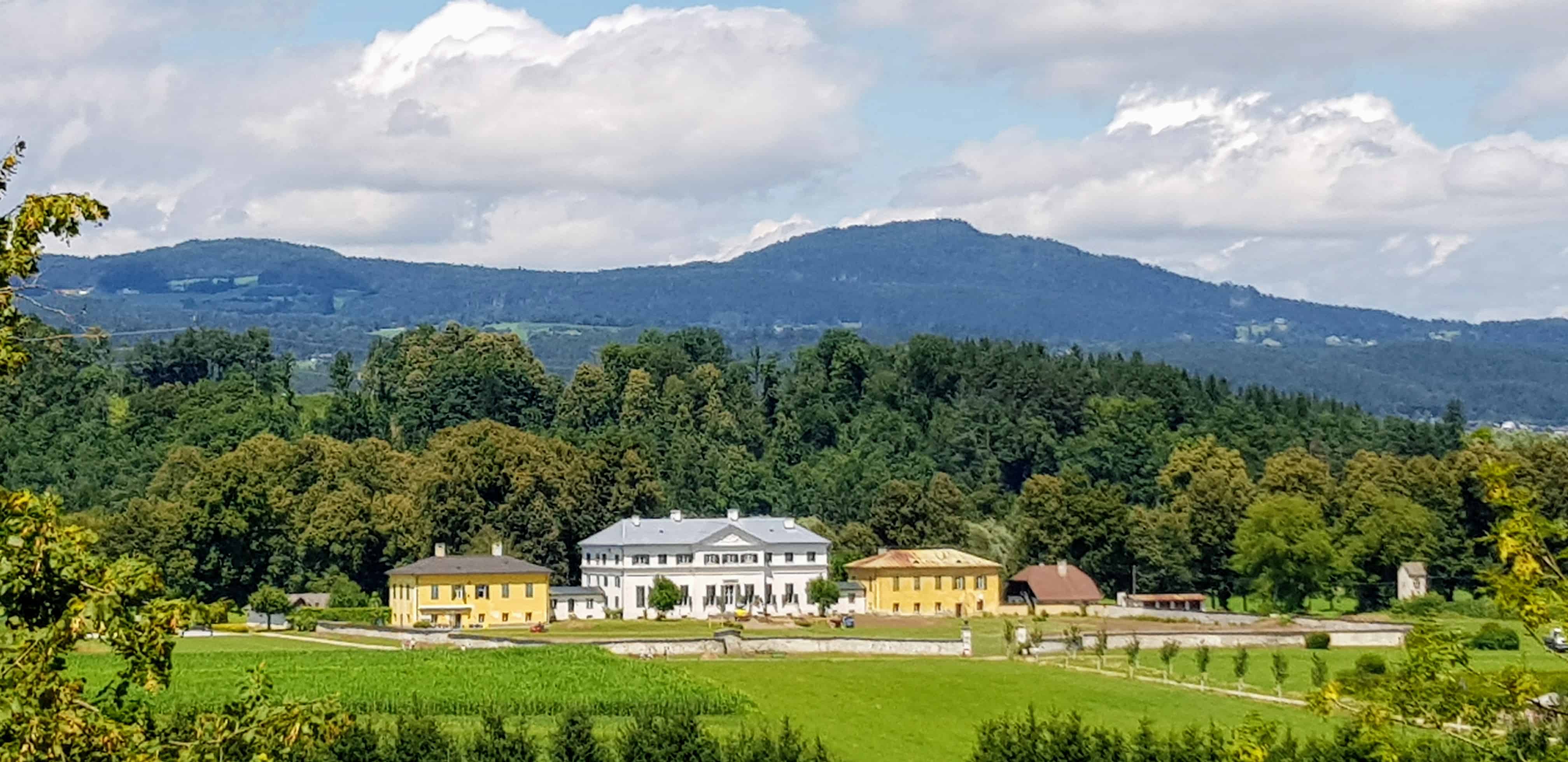 Sehenswürdigkeiten Kärnten Schloss Rosegg mit Tierpark und Labyrinth