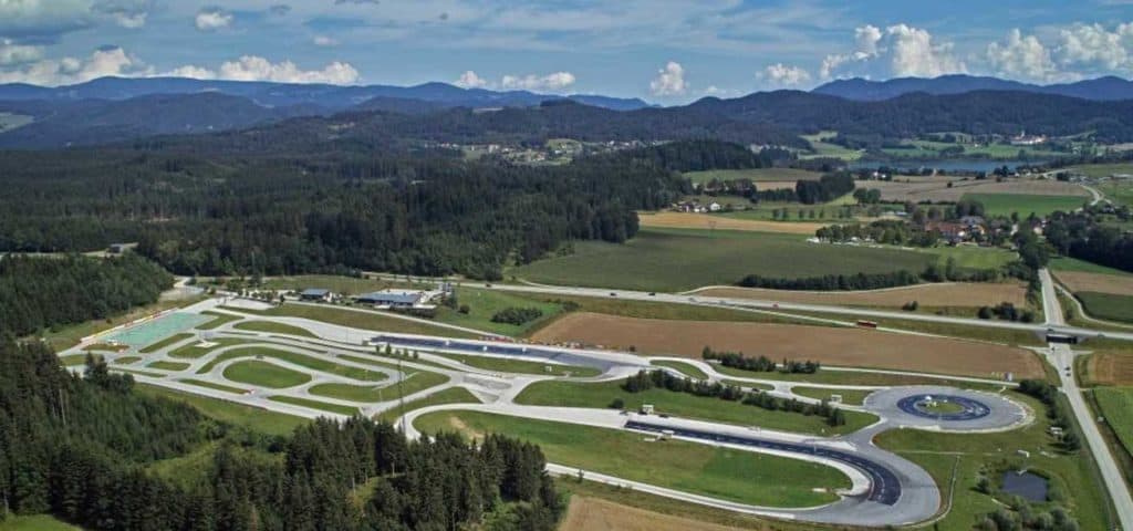 Aktivitäten und Sehenswürdigkeiten in Mittelkärnten Strecke Fahrsicherheitszentrum ÖAMTC St. Veit