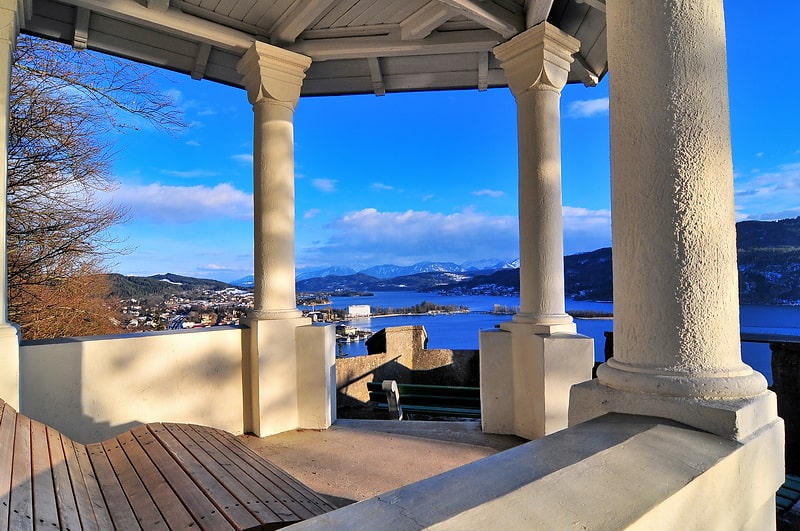 Ausflug Hohe Gloriette Pörtschach Wörthersee Aussicht