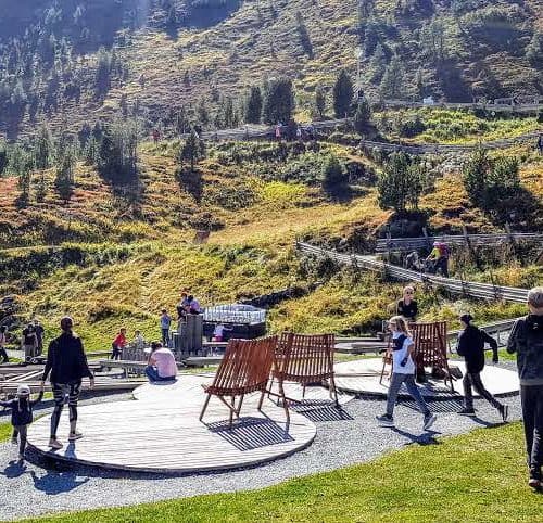 Ausflugstipps für Familien mit Kindern in Kärnten: Erlebnisspielplatz Nockys Almzeit auf der Turracher Höhe