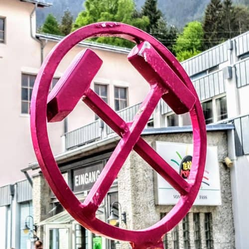 Ausflug in das Schaubergwerk Terra Mystica bei Villach - Eingangsbereich