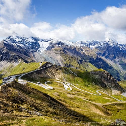 Panoramastraßen Österreich Großglockner Hochalpenstraße Nationalpark Hohe Tauern Berglandschaft