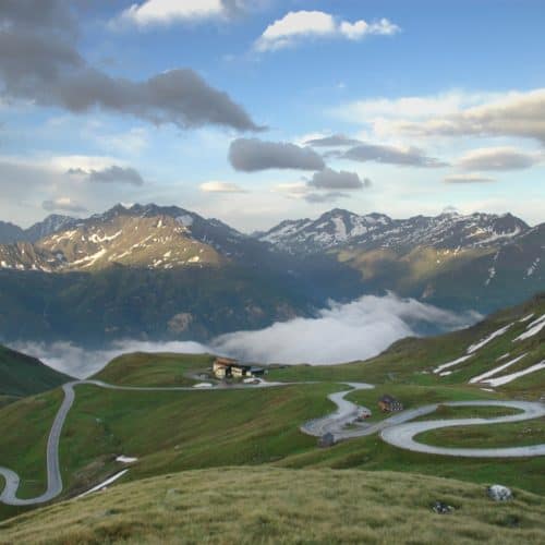 Großglockner Hochalpenstraße Alpen Ausflugsziel Österreich Bergpanorama