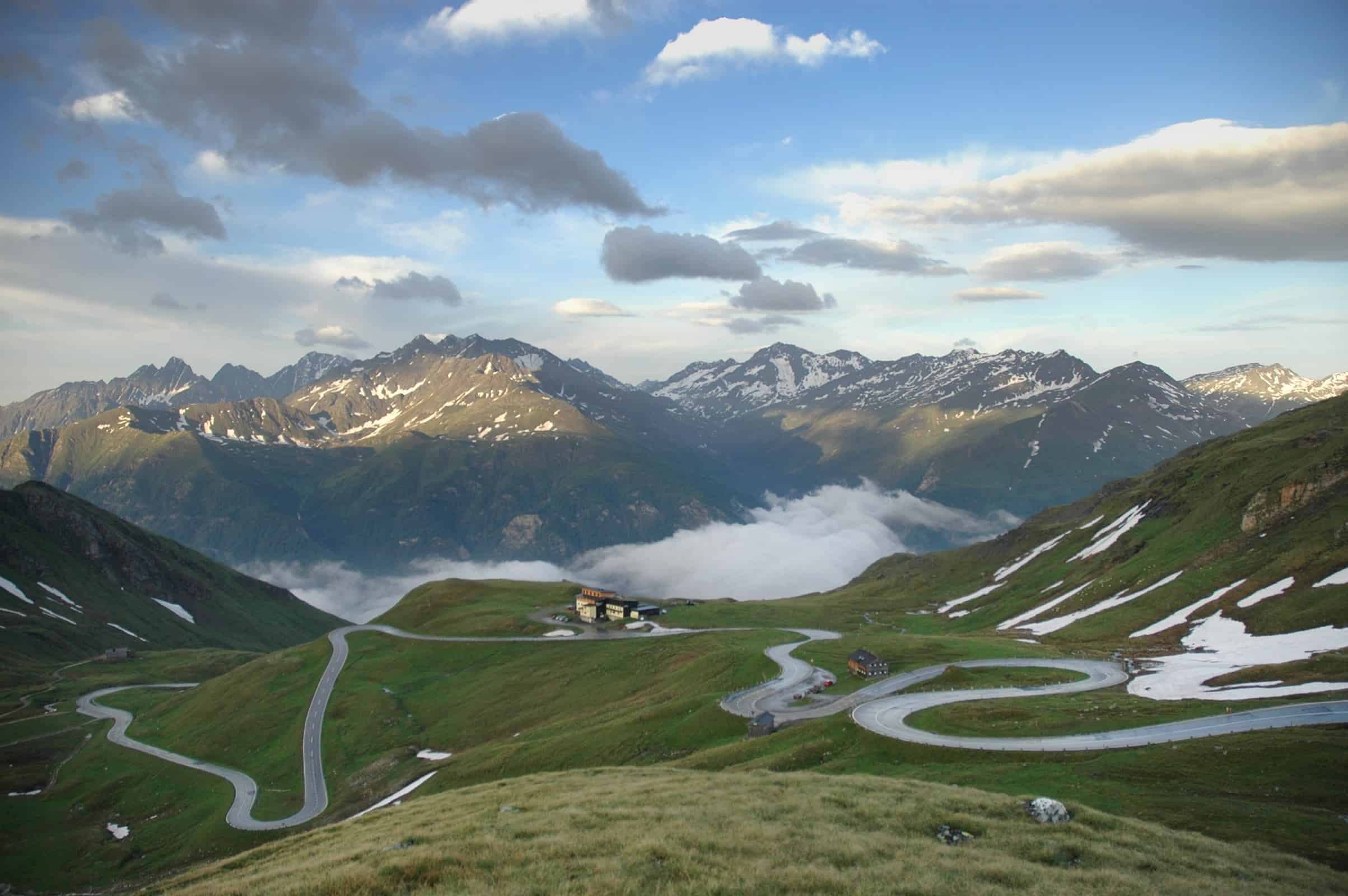 Großglockner Hochalpenstraße Alpen Ausflugsziel Österreich Bergpanorama