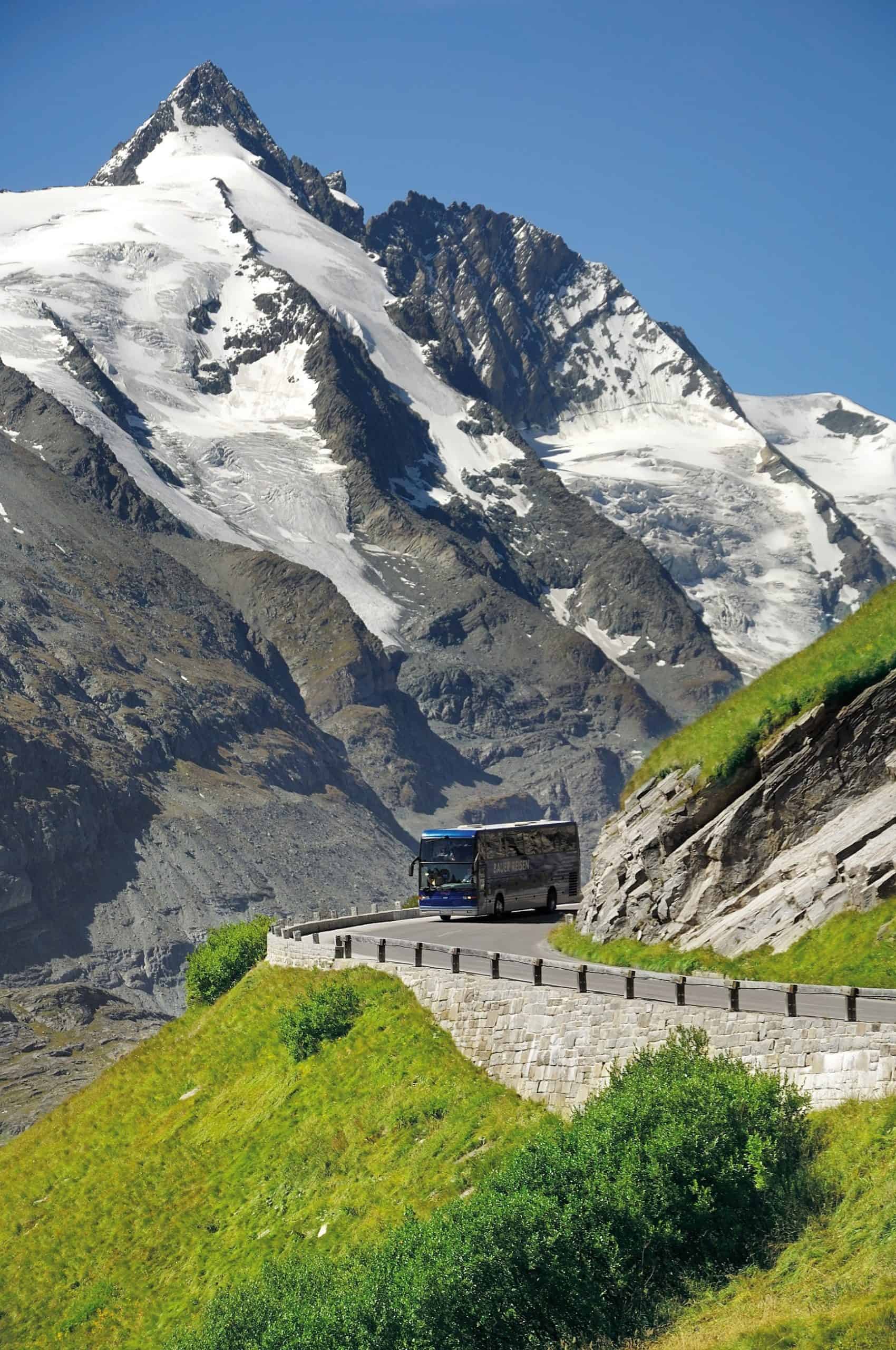 Busreise Großglockner Hochalpenstraße Sommer