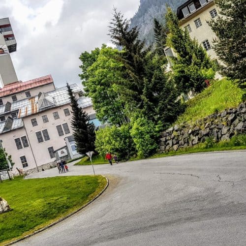 Kärnten mit Kindern - Ausflug Schaubergwerke Terra Mystica Montana - Außenanlage Bergwerk