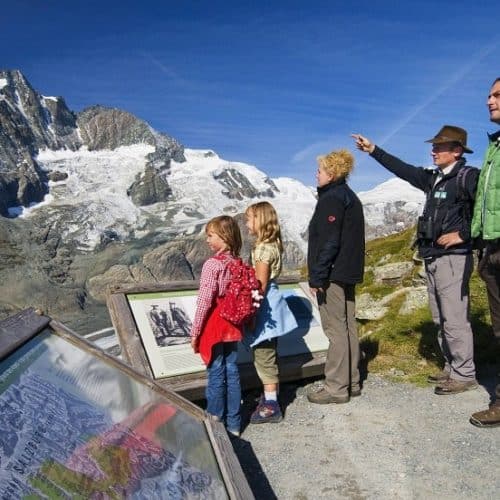 Wandern Nationalpark Hohe Tauern Großglockner Hochalpenstraße mit der ganzen Familie und kostenlosem Ranger