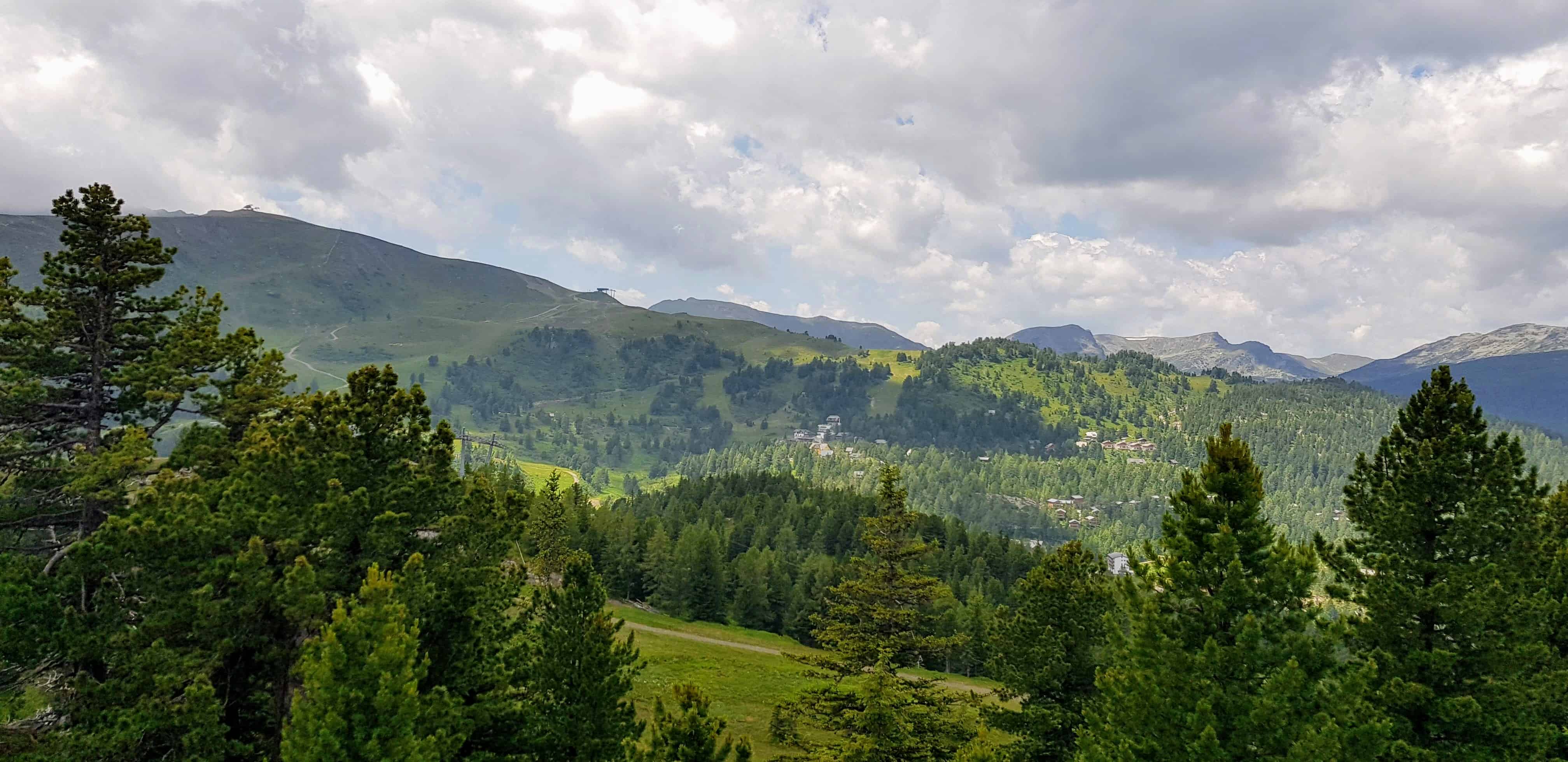 Die schönen Nockberge rund um die Turracher Höhe in Kärnten und Steiermark in Österreich. Beliebtes Wander- und Urlaubsgebiet.