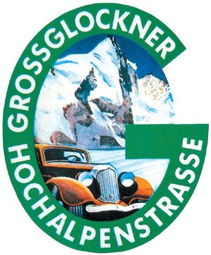 Österreichs Panoramastraße Großglockner Hochalpenstraße Logo Ausflugsziel