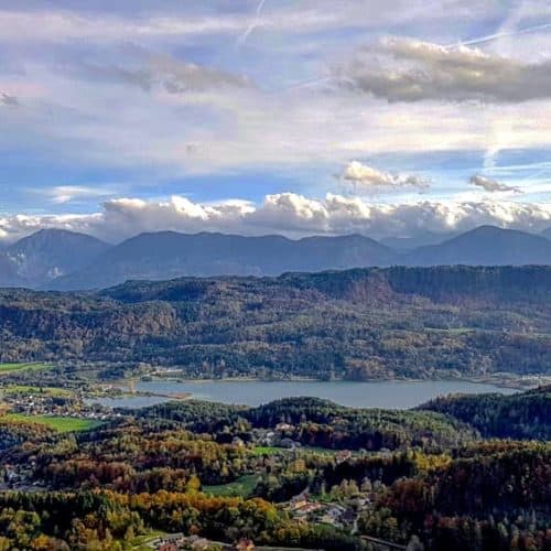 Herbst Kärnten Keutschacher Seental Karawanken Ausflug Pyramidenkogel Sehenswürdigkeit Wörthersee