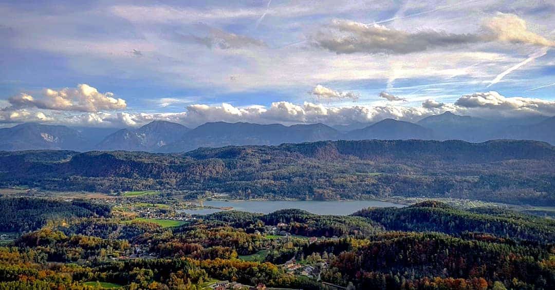 Herbst Kärnten Keutschacher Seental Karawanken Ausflug Pyramidenkogel Sehenswürdigkeit Wörthersee