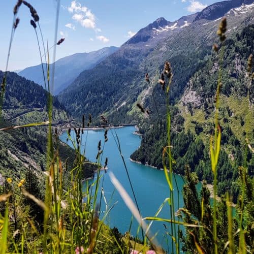 Aussicht Malta Hochalmstraße in Österreich