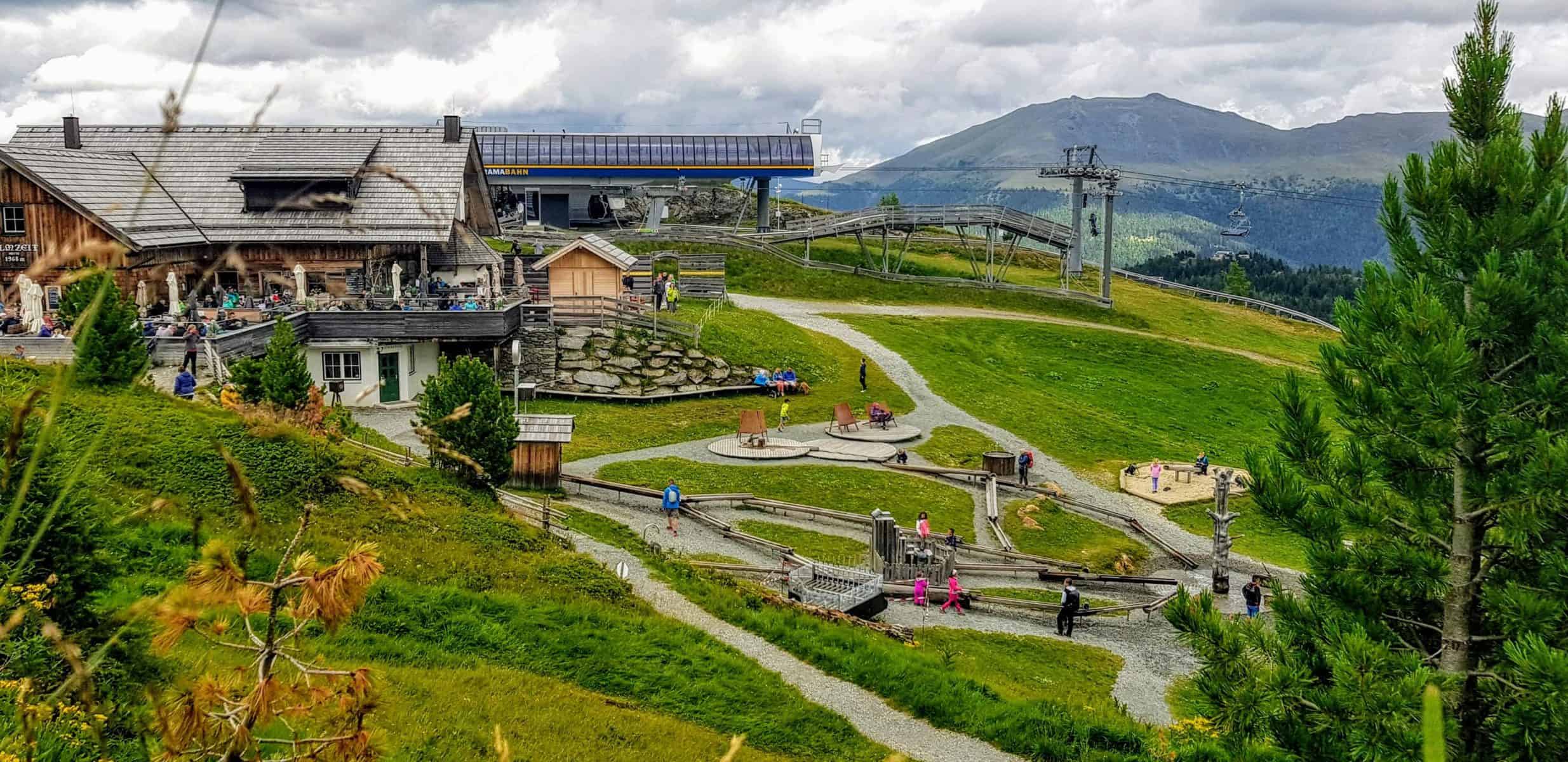 Panoramabahn Turracher Höhe mit Kindererlebniswelt Nockys Almzeit und Rodelbahn Nocky Flitzer - sehenswert auf der Turrach