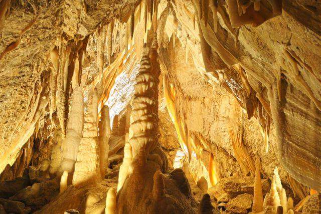 Ausflug in die Obir Tropfsteinhöhlen in Kärnten, Österreich