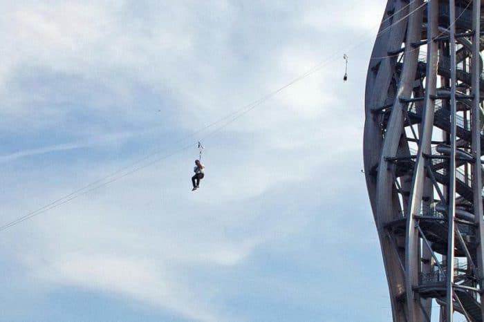 Rutsche & Flying-Fox: Attraktionen am Pyramidenkogel