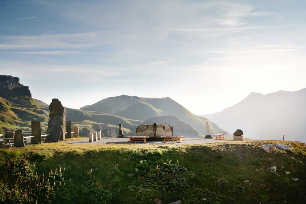 Rastplatz für Familien & Besucher auf Großglockner Panoramastraße