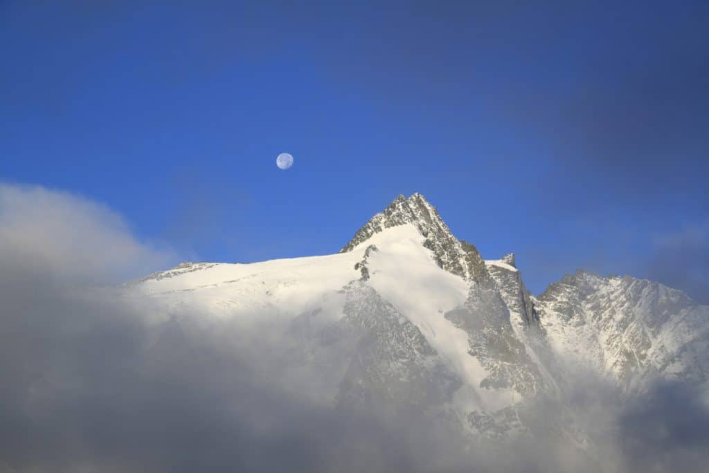Großglockner - höchster Berg in Österreich