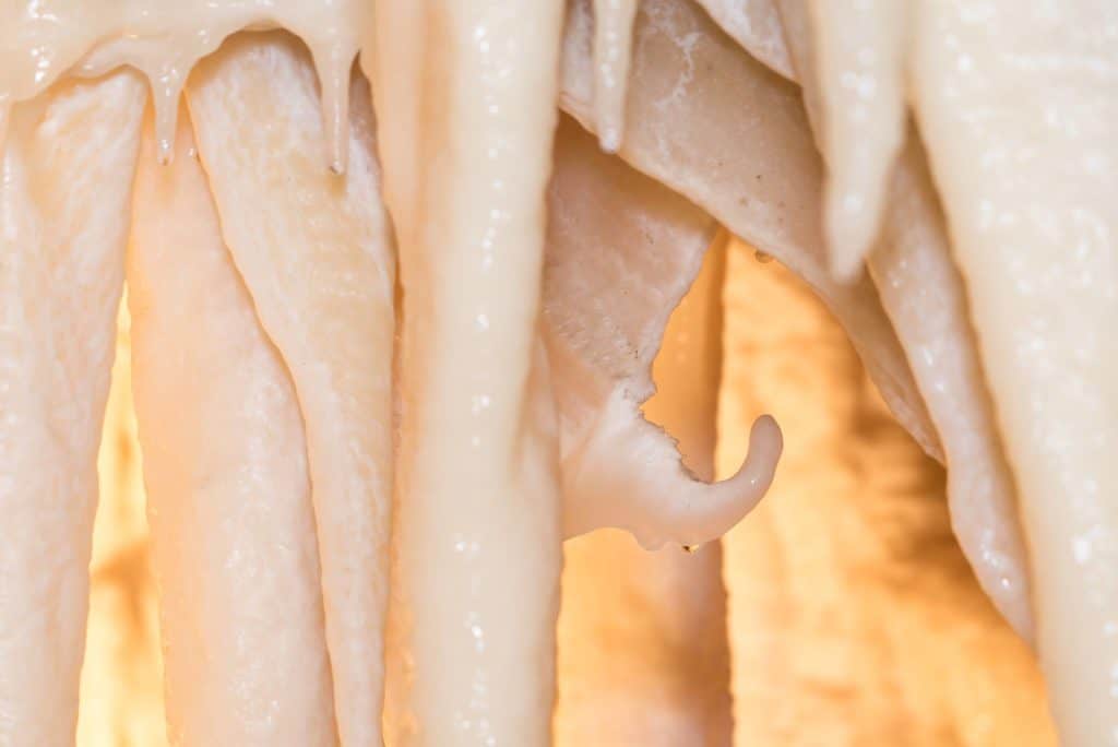 Tropfsteine in der Obir Tropfsteinhöhle - Ausflugsziel in Kärnten