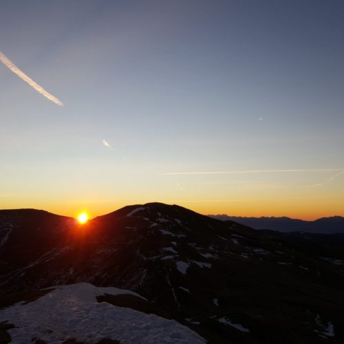 Winterwanderung Turracher Höhe mit Sonnenaufgang - Urlaub & Wandern in Österreich