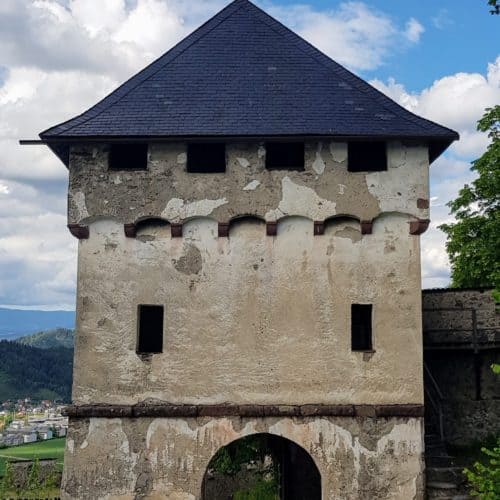 Khevenhüllertor - Burgtore auf der Hochosterwitz, Ausflugsziele Mittelalter in Kärnten, Österreich