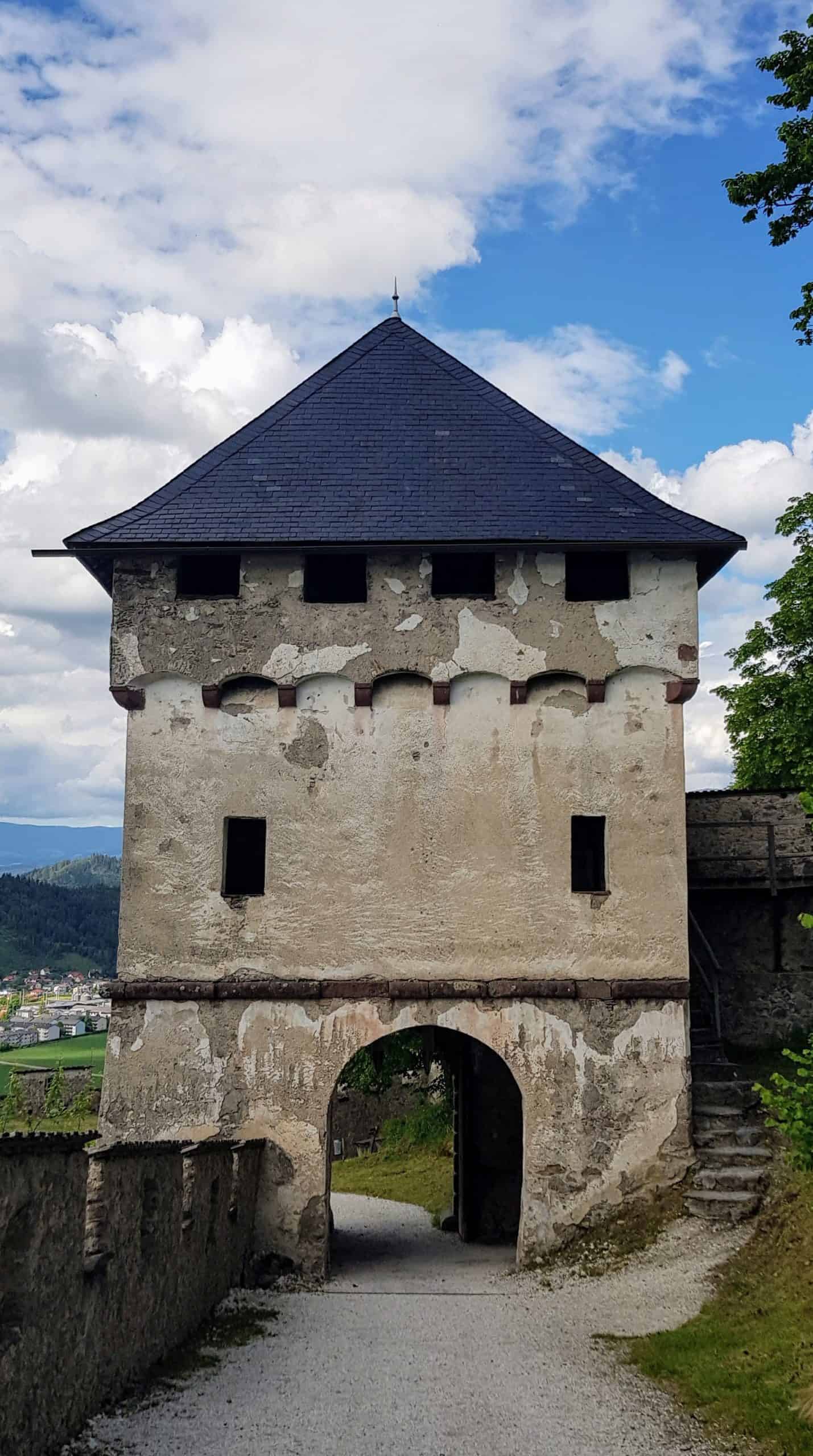 Khevenhüllertor - Burgtore auf der Hochosterwitz, Ausflugsziele Mittelalter in Kärnten, Österreich