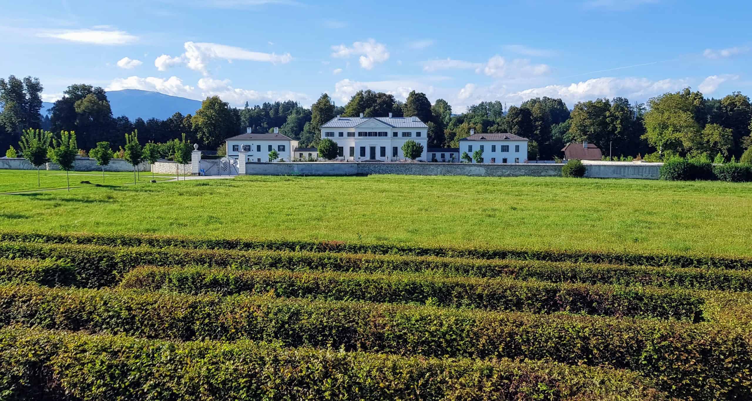 Schloss Rosegg und Labyrinth in Österreich - Sehenswürdigkeit & Urlaub in Kärnten