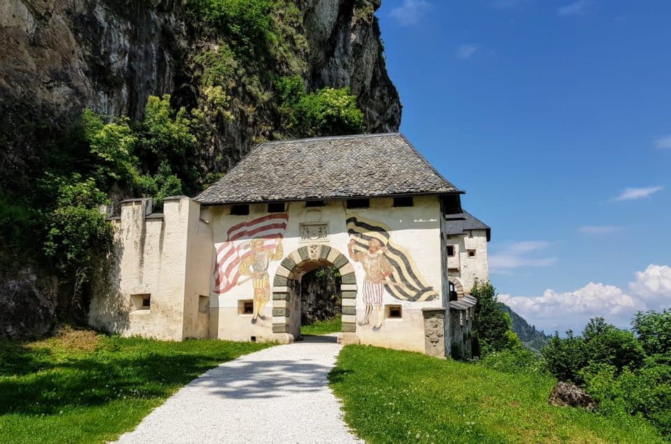 Tore Mittelalter Burg Hochosterwitz in Kärnten