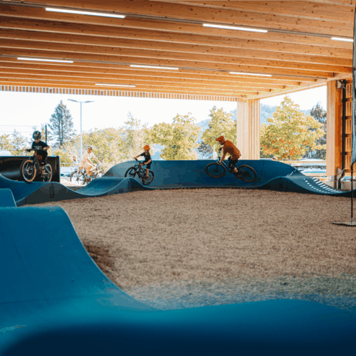 Ausflugsziele Villach Indoor - Pumptrack Faaker See in Drobollach