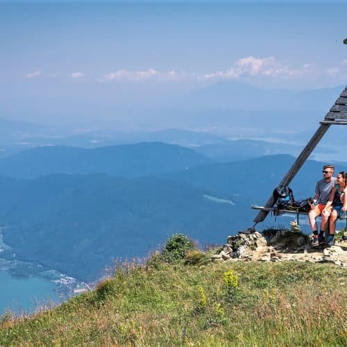 Ausflug mit Kanzelbahn zur Wanderung auf die Gerlitzen Alpe beim Ossiacher See - Urlaubsregion Villach