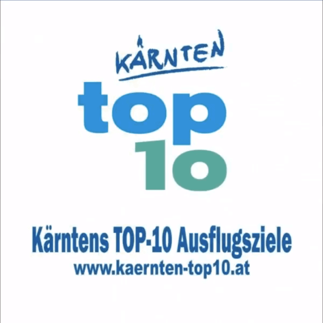 Ausflugsziele Region Villach Faaker Ossiacher See und Gerlitzen von Kärntens TOP-10 - Logo