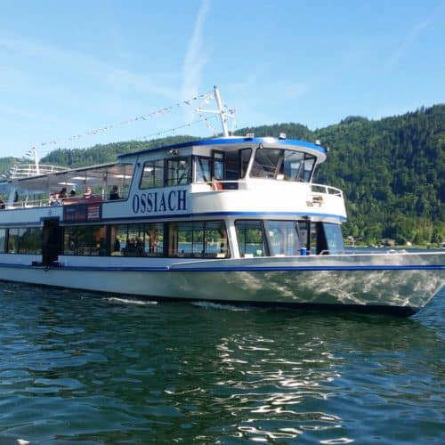 Ausflüge mit dem Schiff am Ossiacher See - Urlaubsregion Villach in Kärnten