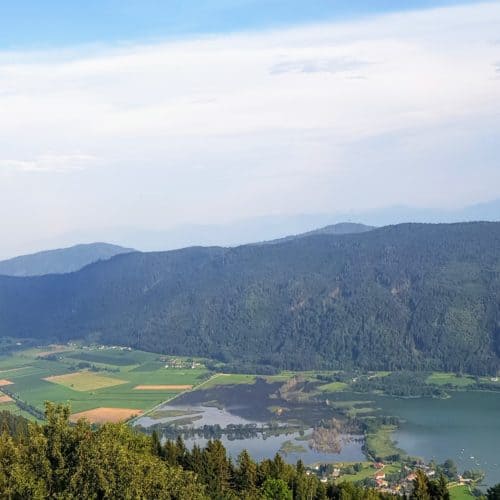 Bleistätter Moor in Ossiach bei Feldkirchen in der Region Villach Kärnten in Österreich