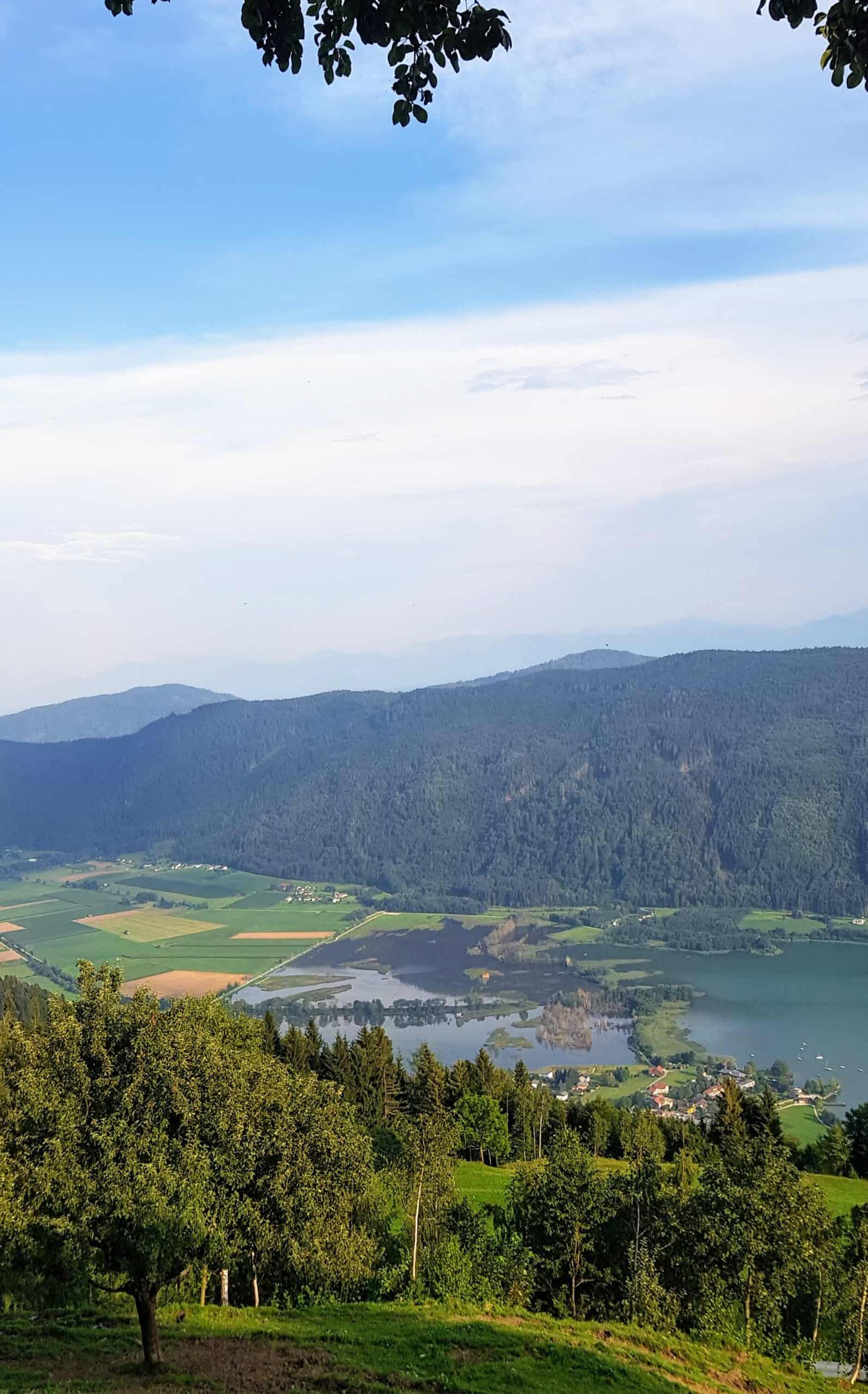 Bleistätter Moor in Ossiach bei Feldkirchen in der Region Villach Kärnten in Österreich