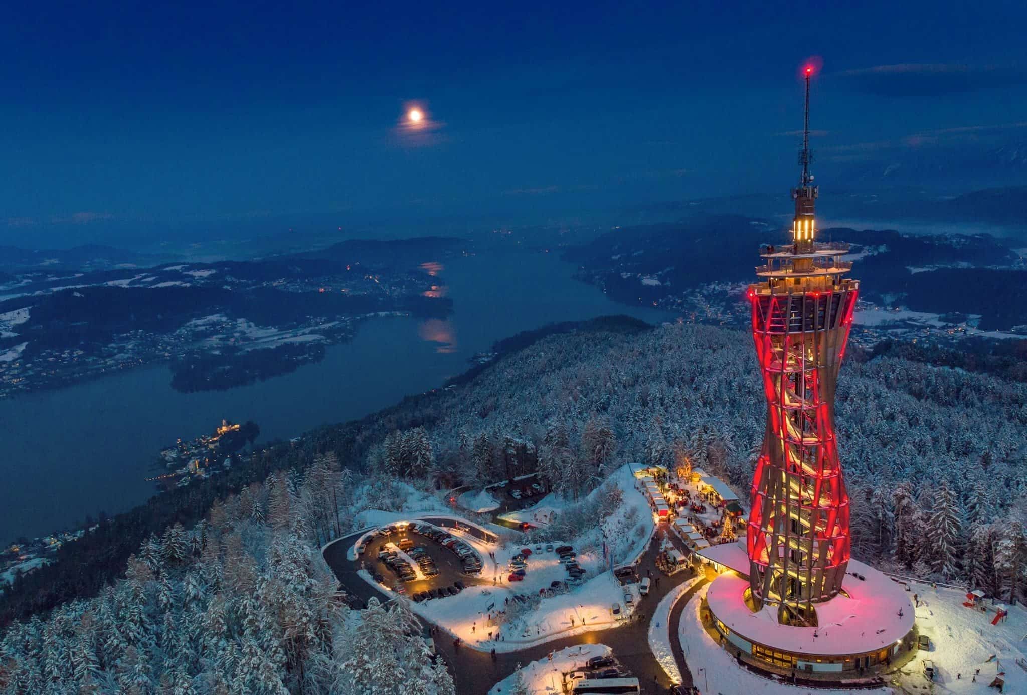 Pyramidenkogel im Winter