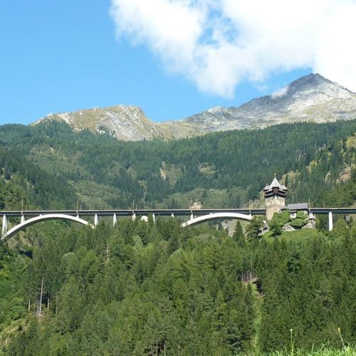 Burg Falkenstein Obervellach Reißeck Hohe Tauern Nationalpark Kärnten