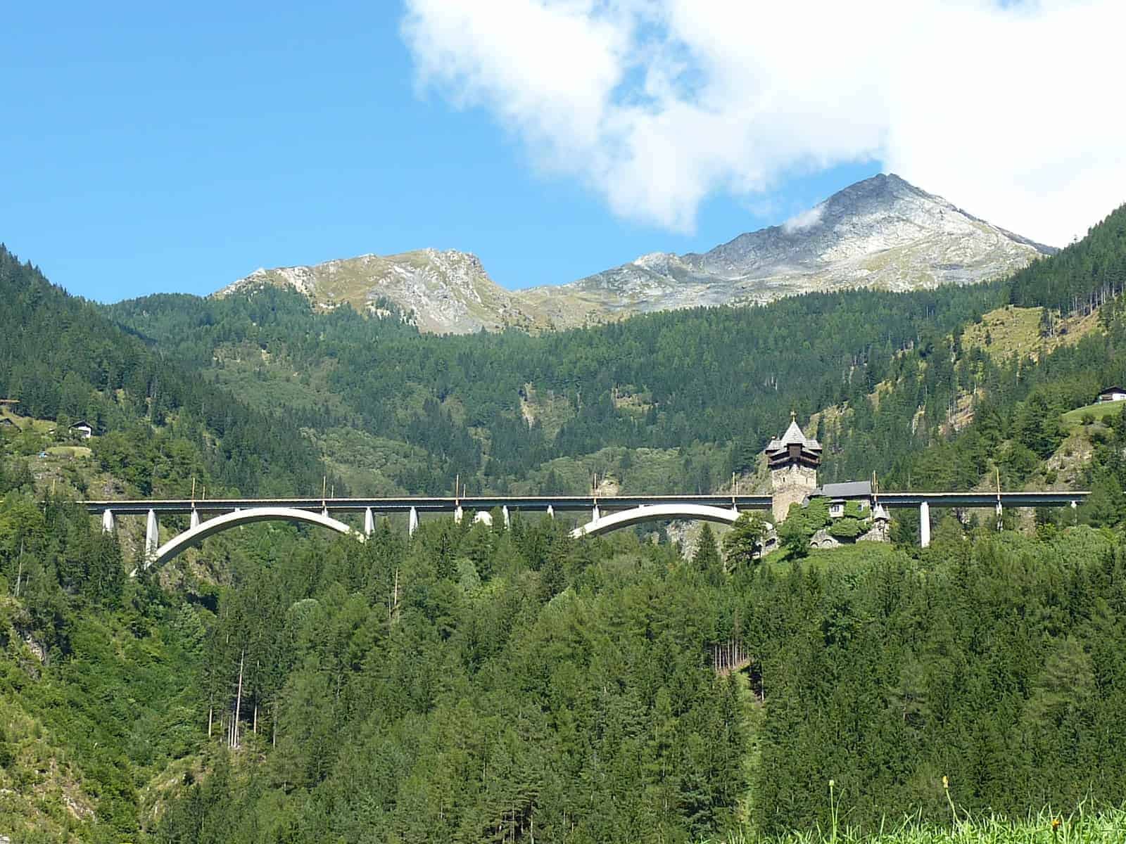 Burg Falkenstein Obervellach Reißeck Hohe Tauern Nationalpark Kärnten