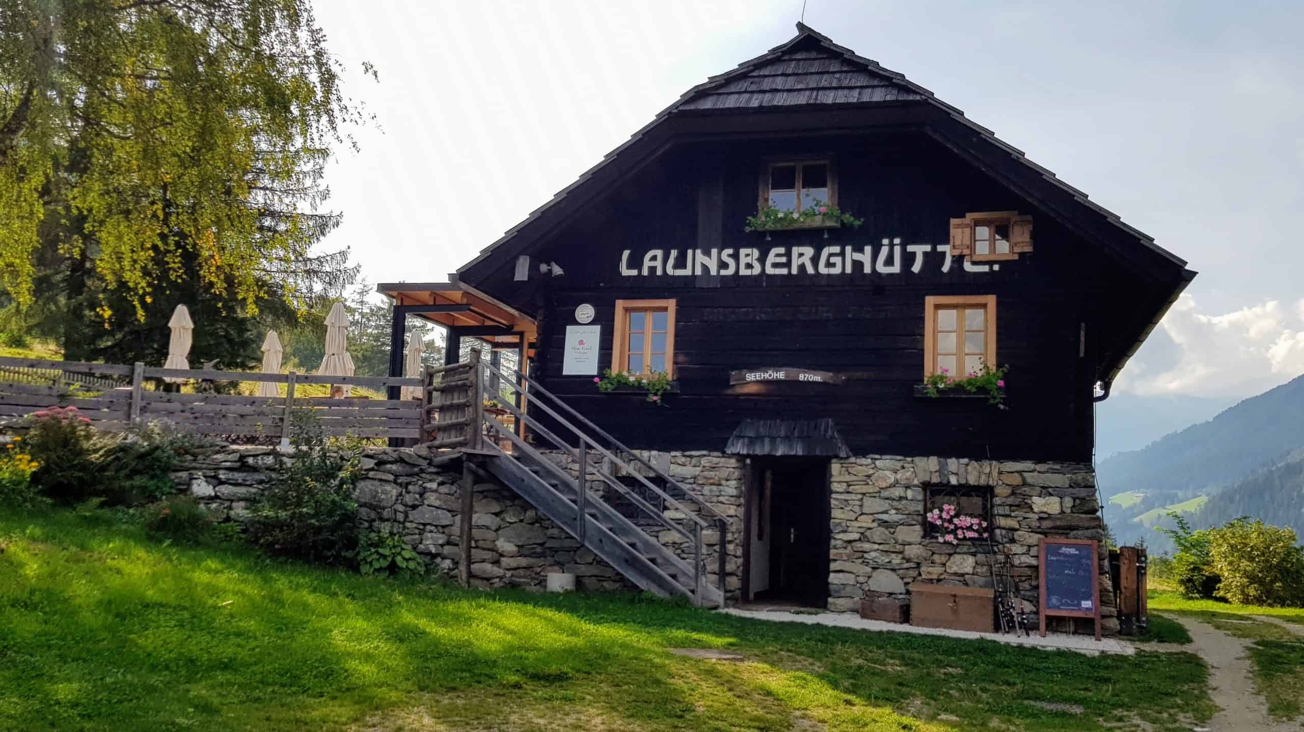 Launsberg Hütte in Obervellach - Slow Food Village im Nationalpark Hohe Tauern in Kärnten. Sehenswürdigkeiten, Wandern & Kulinarik in Österreich.