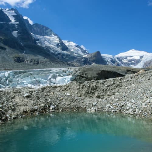 Pasterze - Großglockner-Gletscher in Österreich