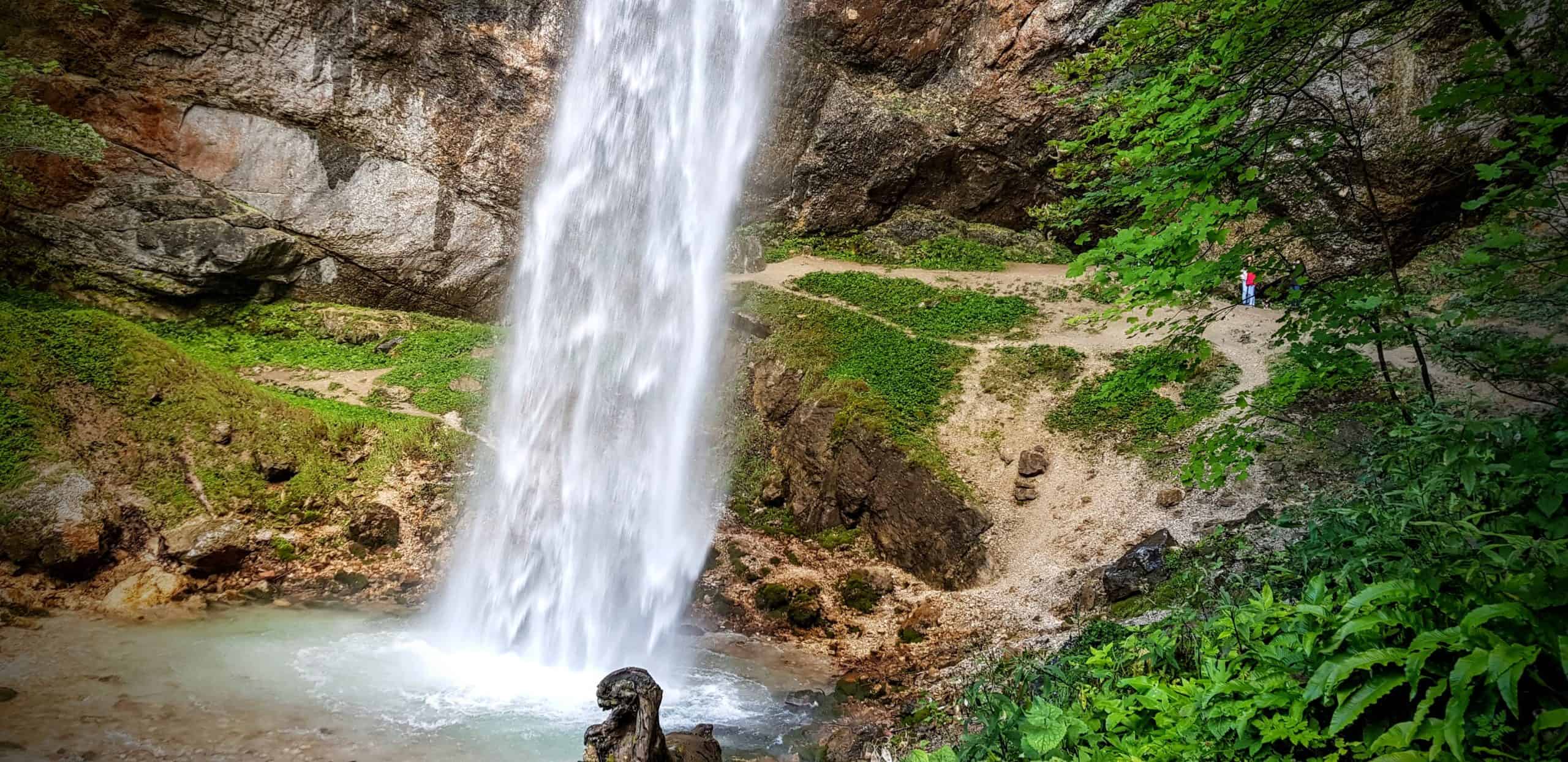 Der imposante Wildensteiner Wasserfall in Südkärnten - Urlaubsregion Klopeiner See in Österreich