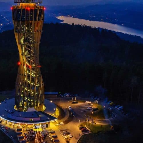 Adventmarkt Pyramidenkogel am Wörthersee in Österreich