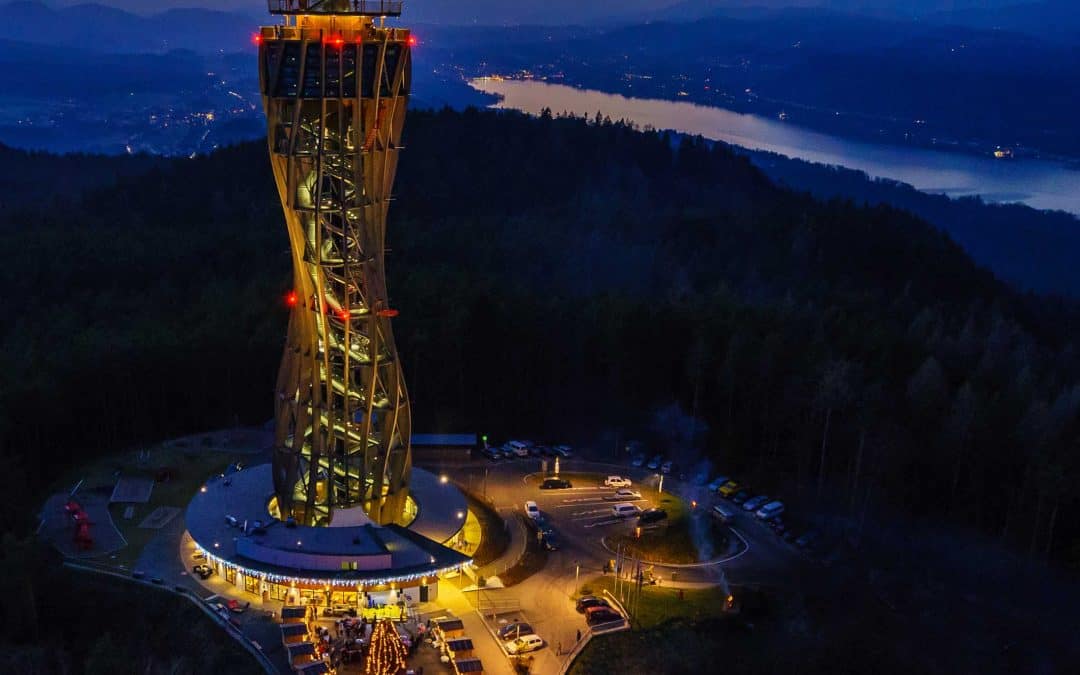 Adventmarkt Pyramidenkogel am Wörthersee in Österreich