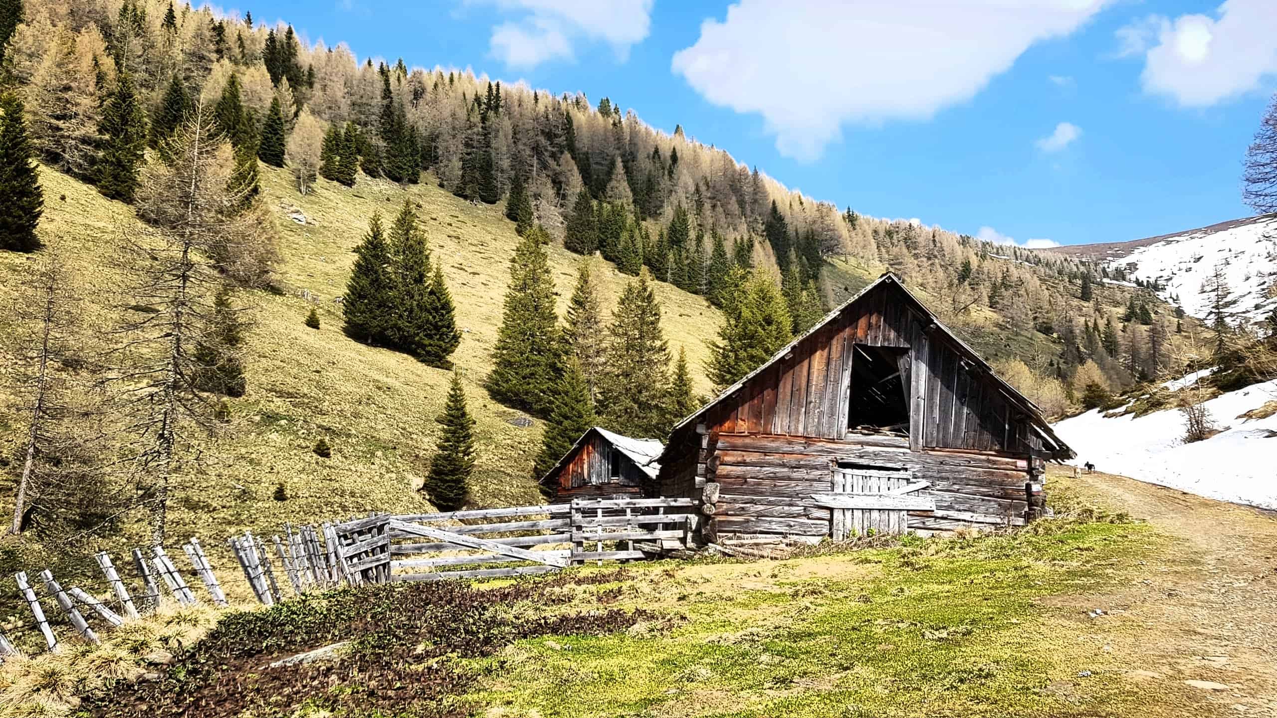 Wanderweg Feldpannalm auf Kaiserburg und Wöllaner Nock in der Urlaubsregion Bad Kleinkirchheim - Österreich